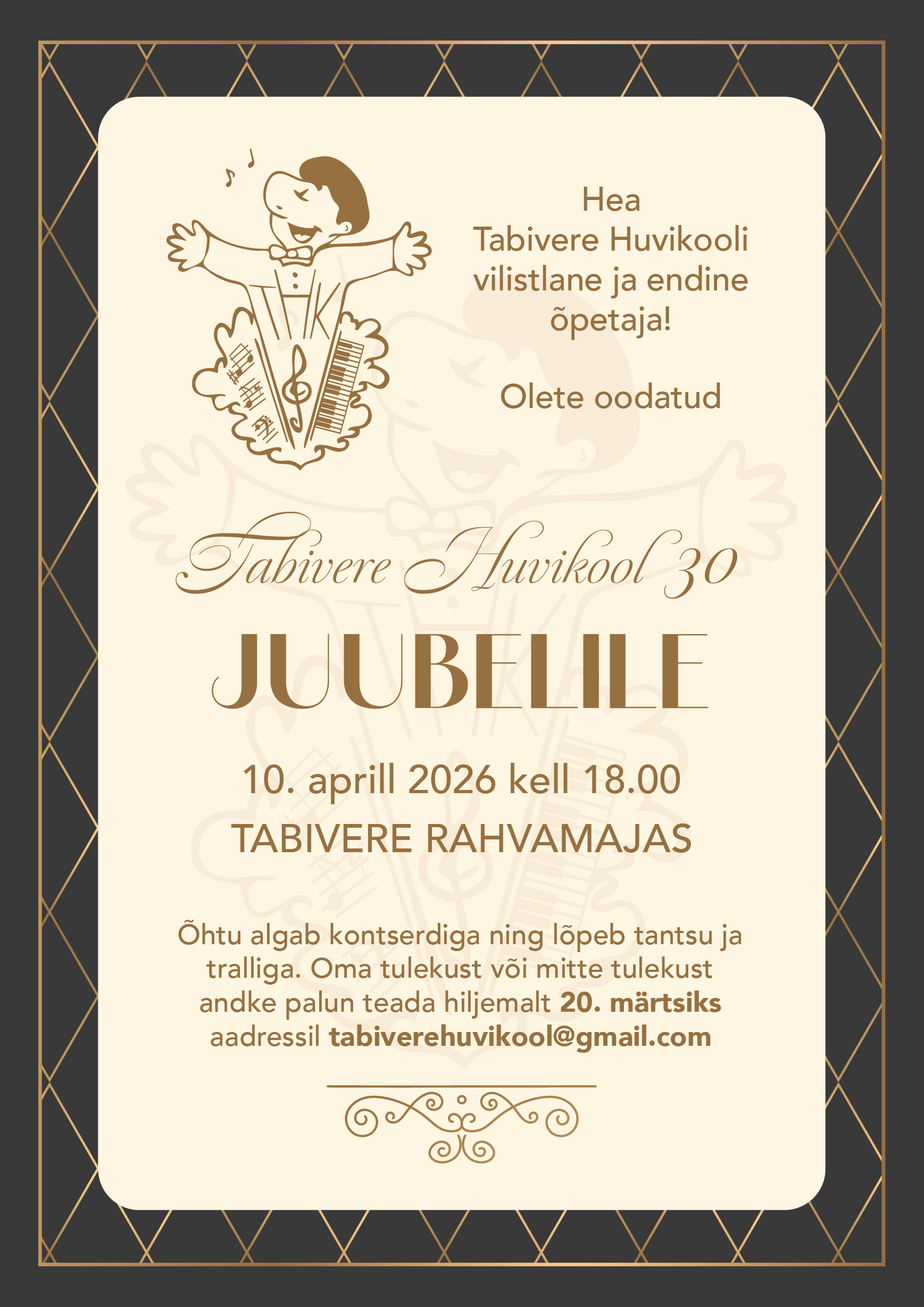 Tabivere Huvikool tähistab juubelit!